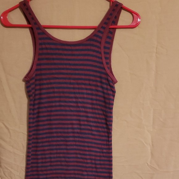 Mossimo Supply Co., Size Med, Red & Navy Tank Top - Picture 5 of 10